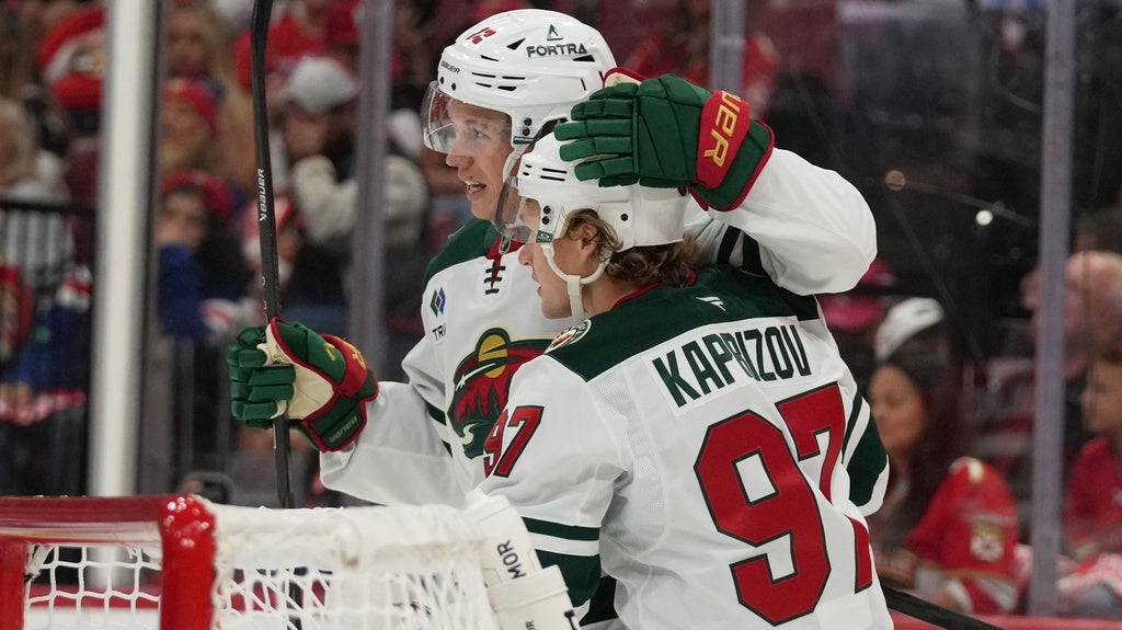 Kaprizov has 4-point night, Wild top Panthers 4-1 to spoil Florida’s home opener — KSTP 5, Waconia Business news