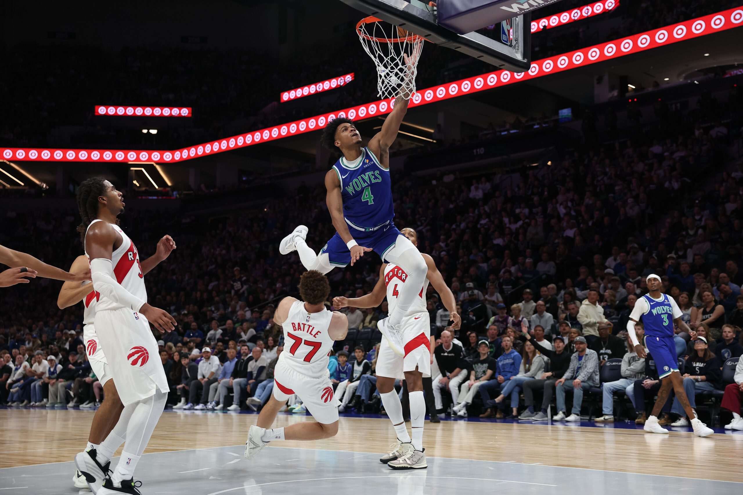 Timberwolves stay unbeaten with 117-94 win over Raptors in home opener — KSTP 5, Waconia Sports news