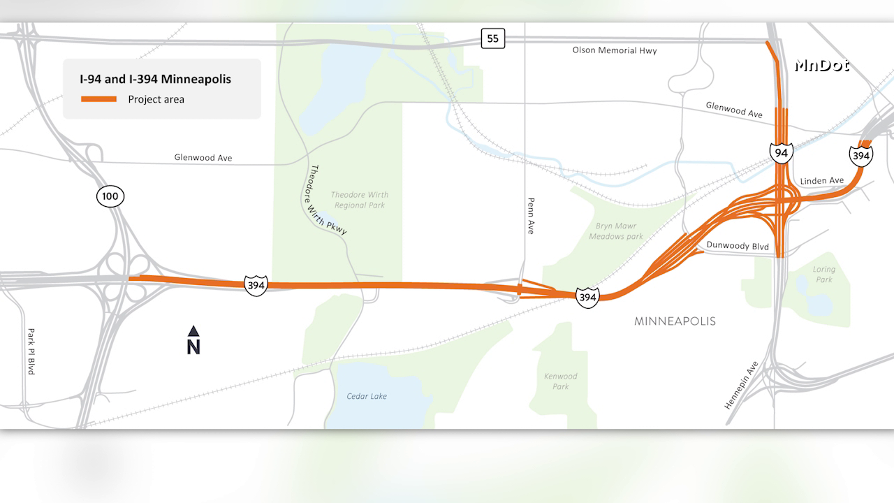 Eastbound I-394 in Minneapolis closing all weekend for highway repairs — KSTP 5, Waconia Business news
