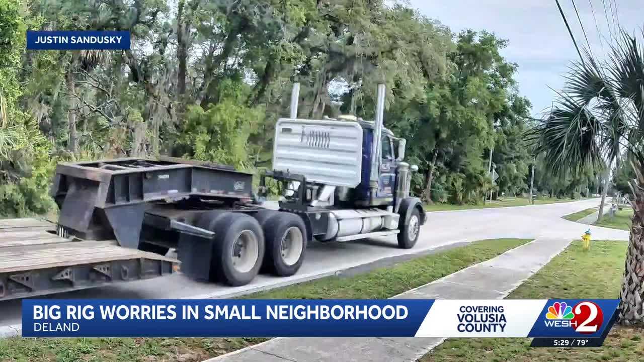 DeLand-area neighbors raise concerns about truck traffic on Marsh Road — WESH 2 Orlando, Waconia Real Estate news