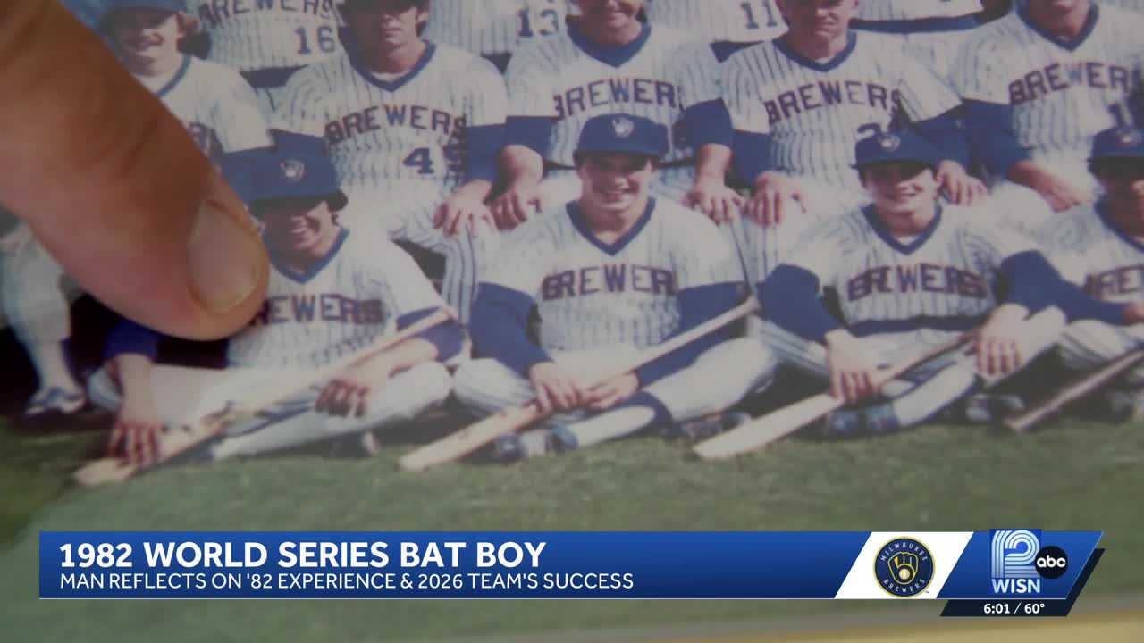 'What an experience!': Former Brewers bat boy recalls 1982 World Series run — WISN 12 Milwaukee, Waconia Sports news