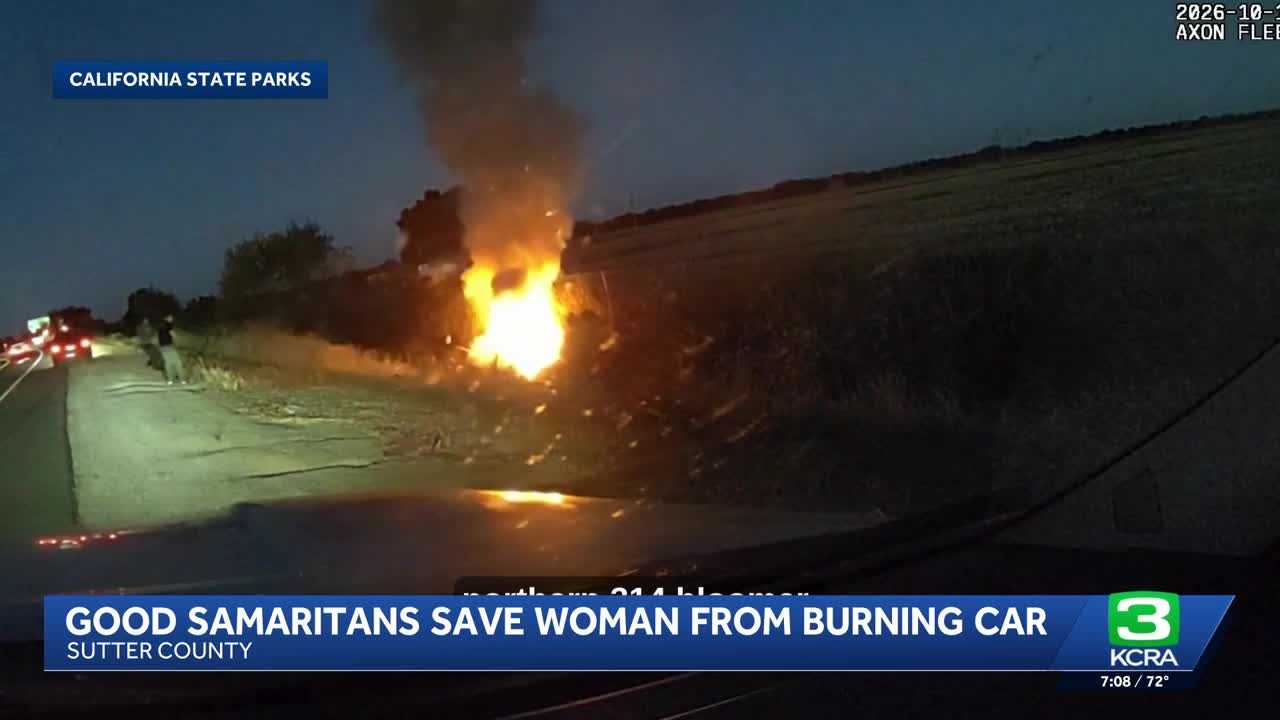 Officers rescue woman from burning car — WESH 2 Orlando, Waconia Community news