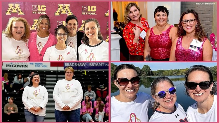 Firefly Sisterhood: Connecting breast cancer patients with mentors nationwide — KARE 11 Local, Waconia Community news