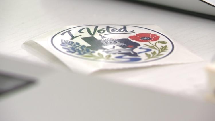 Too young to vote, but making her mark | Williamson County teen designs winning 'I Voted' sticker — KVUE (Austin), Waconia Schools news