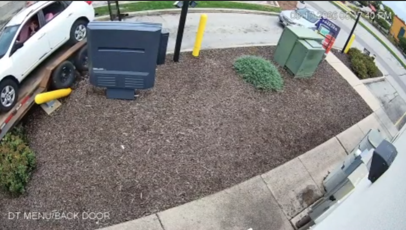 Watch: Driver towing vehicle crashes in Taco Bell drive-thru — FOX 9, Waconia Community news